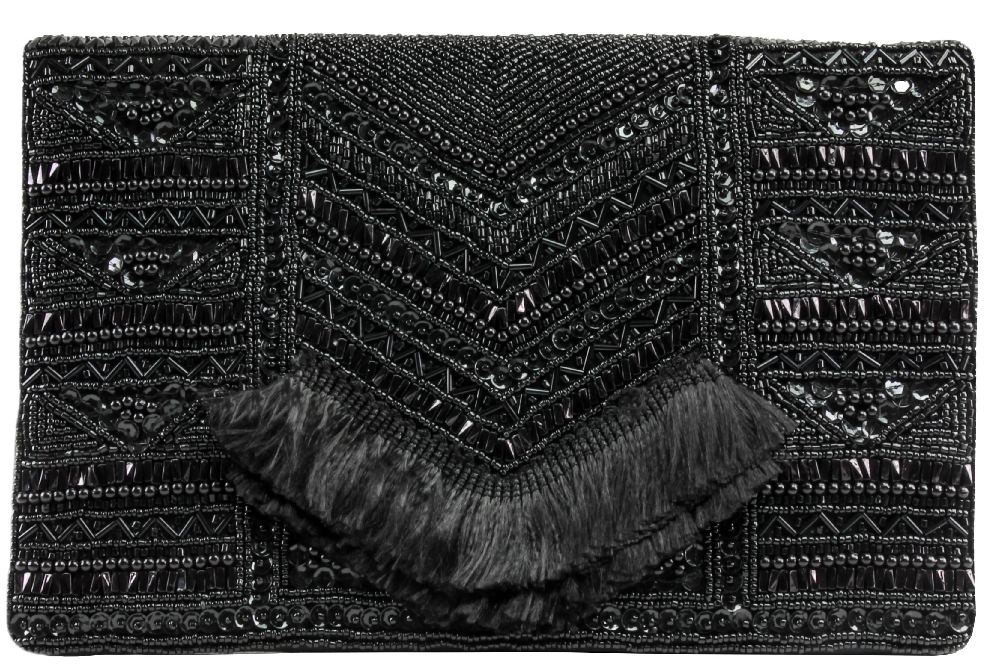 capelli-new-york-ladies-handbags-beaded-clutch-perlen image 1