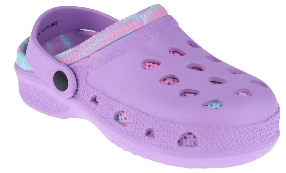 capelli-new-york-girls-clogs-tie-dye-hearts-clog-leicht image 1
