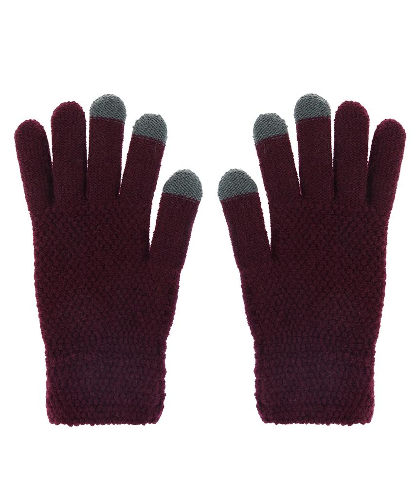 capelli-new-york-handschuhe-damen-touch-winter-strick-3-finger image 1