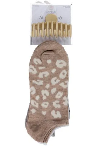 capelli-new-york-ladies-socks-f-sslinge-leo-10er-mit-clip image 1