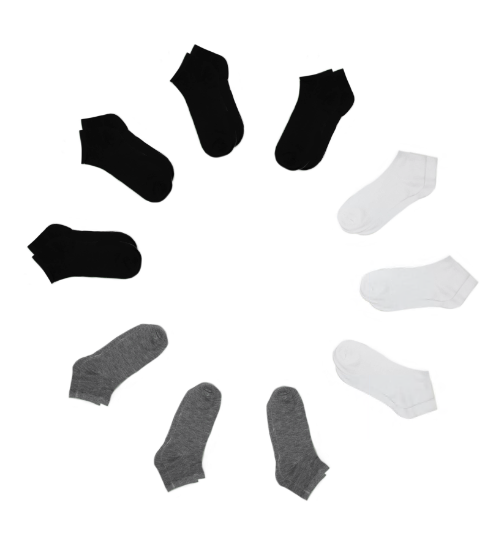 capelli-new-york-ladies-socks-low-cut-socken-10er-pack image 2
