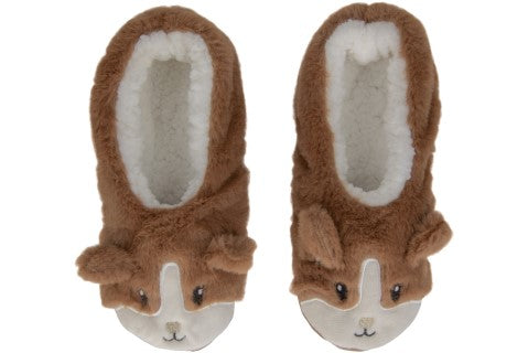 capelli-new-york-ladies-socks-corgi-slipper-s-m-pl-sch image 3