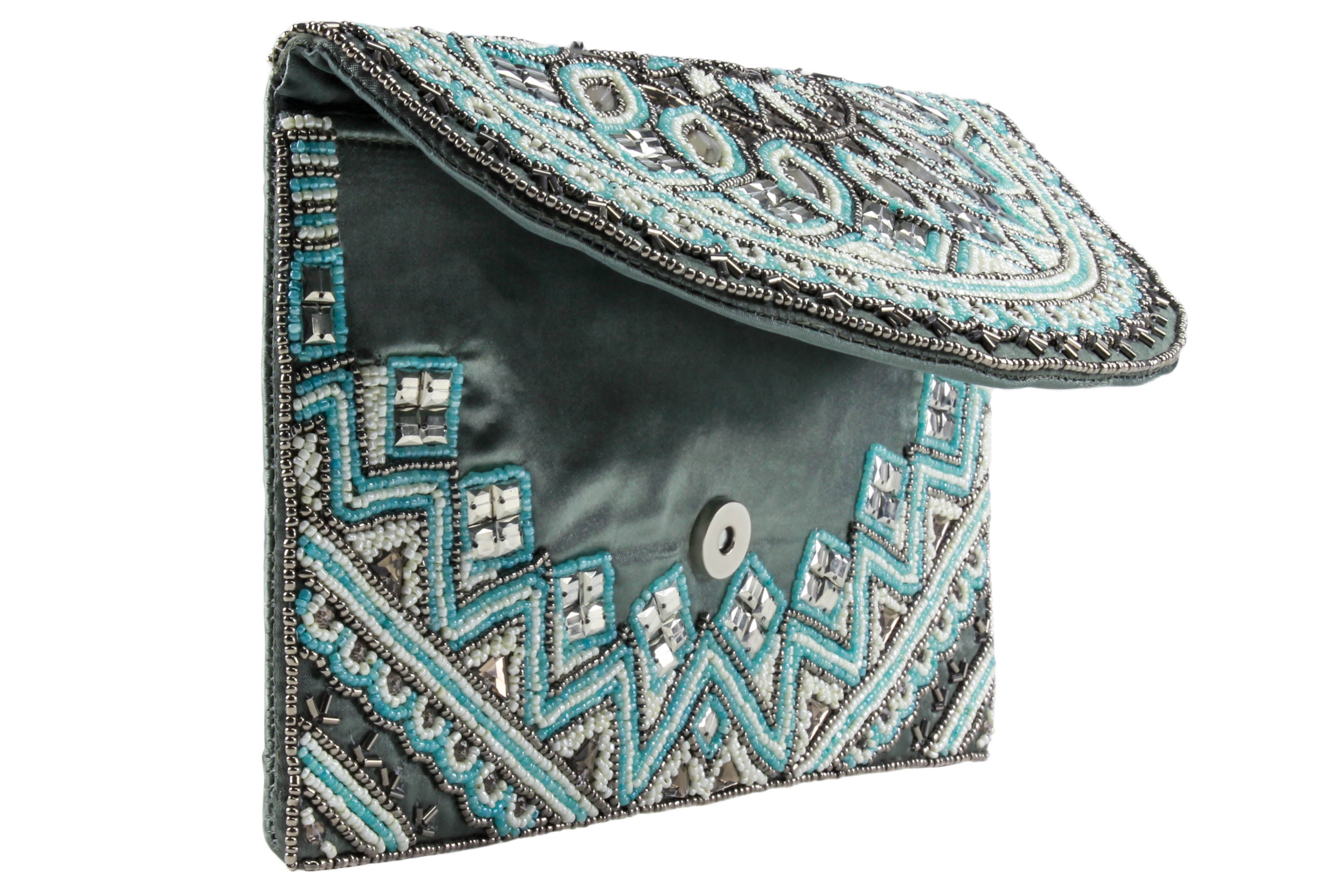 capelli-new-york-ladies-handbags-beaded-clutch-mit-kette image 4
