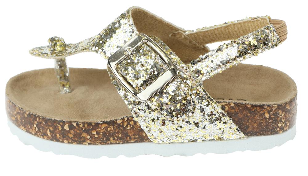 capelli-new-york-toddler-flip-flops-gold-glitzer-t-strap image 3