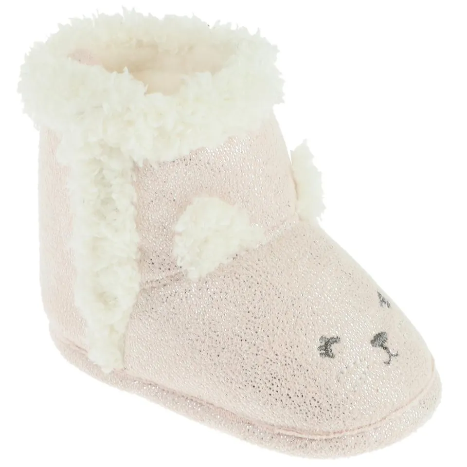 capelli-new-york-shimmer-critter-bootie-baby-glitzer image 1