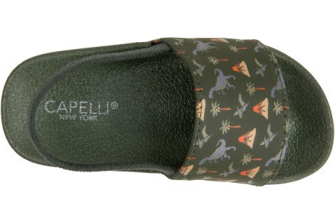 capelli-new-york-toddler-slippers-badeschlappen-dino-4-5 image 2