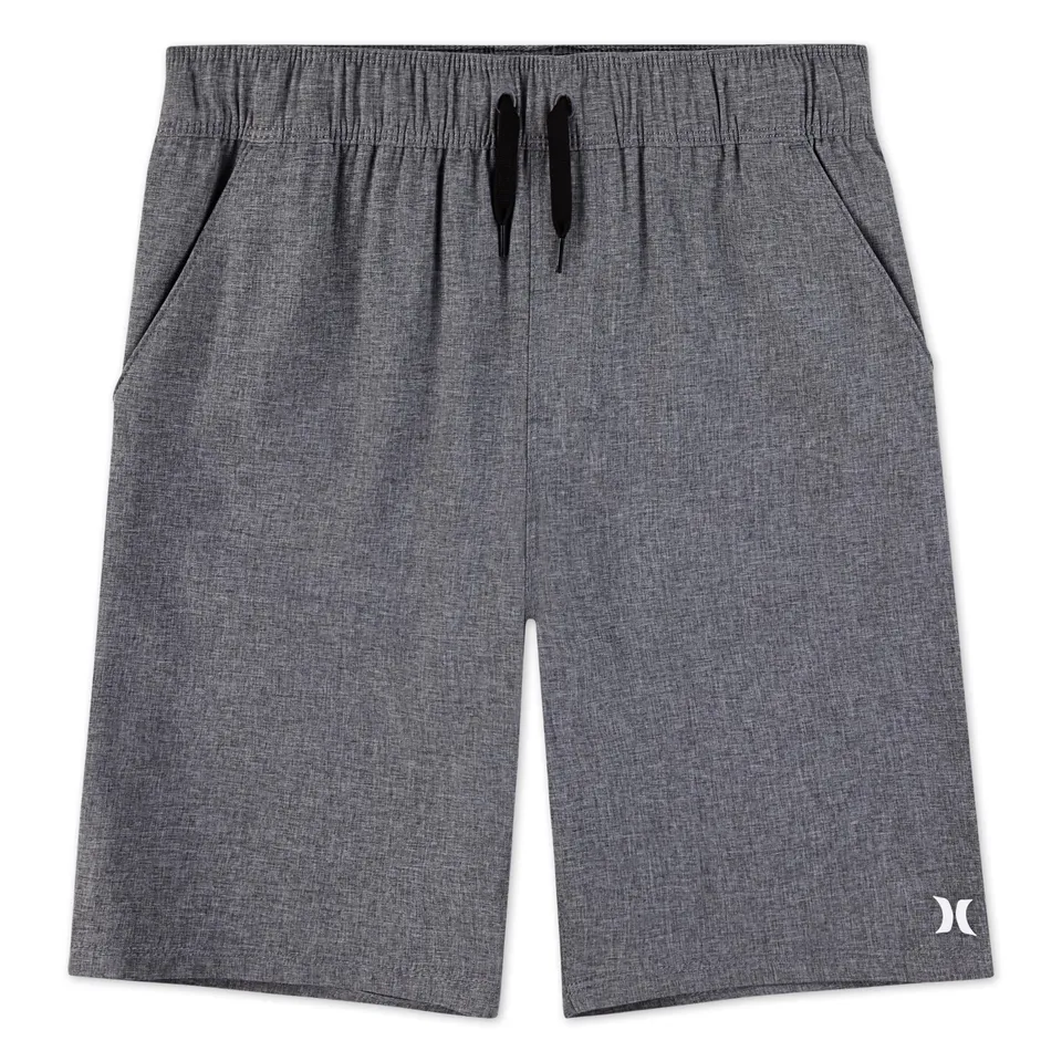 hurley-hybrid-stretch-pull-on-shorts-jungen-schwarz image 1