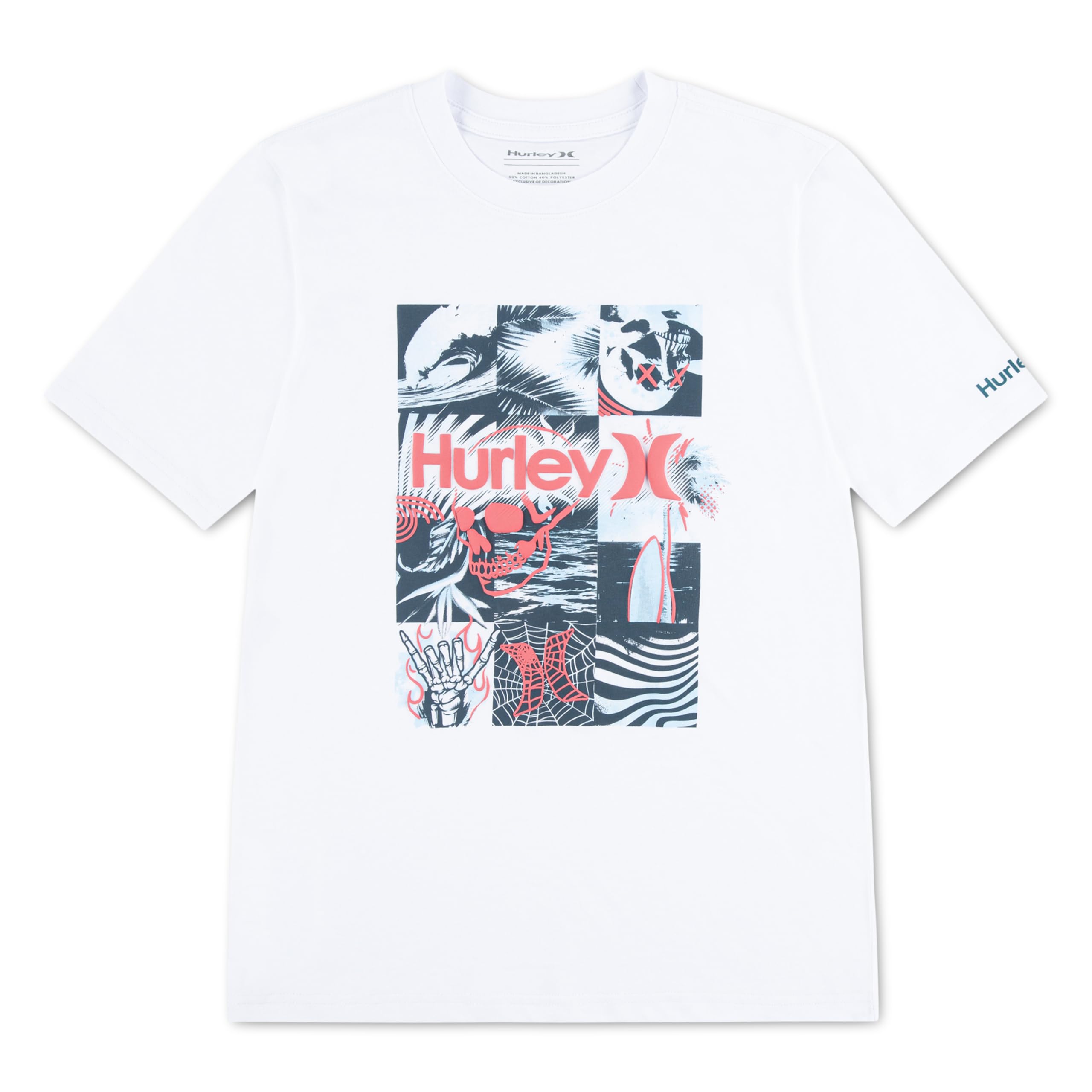hurley-89075-grafik-t-shirt-jungen-8-10-jahre image 1