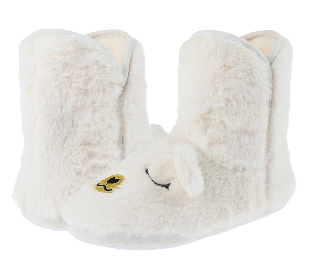 capelli-new-york-dreamy-bear-stiefel-hausschuhe-kunstfell-gr-m image 2