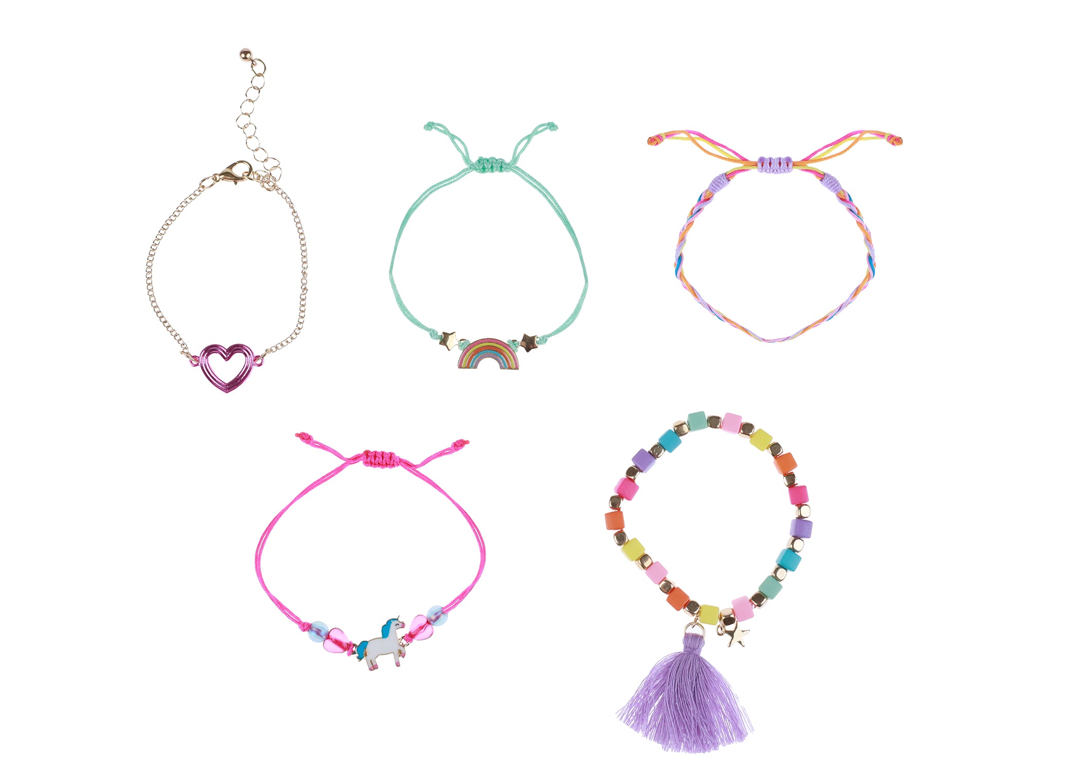 capelli-new-york-armb-nder-regenbogen-einhorn-5er-set image 2