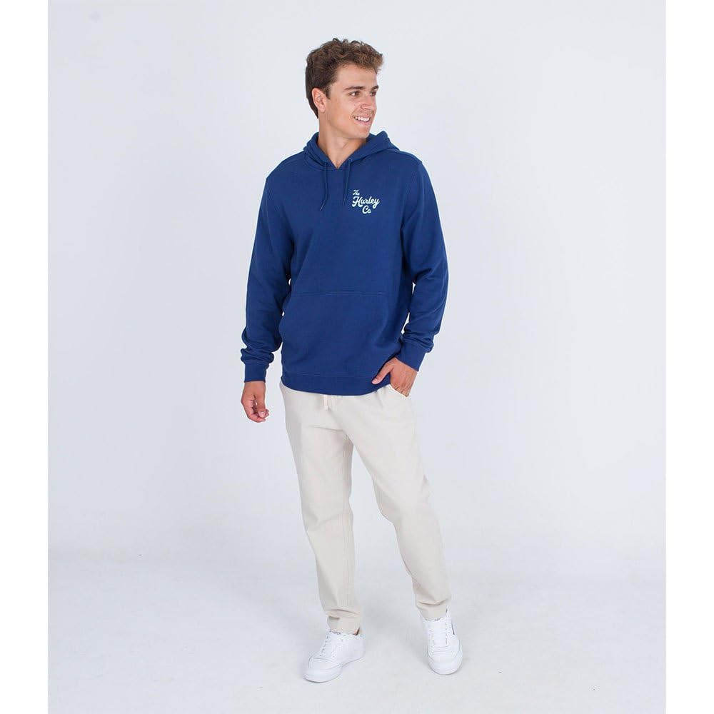 hurley-ukelele-fleece-hoodie-herren-l-blue-void image 7