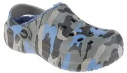 capelli-new-york-boys-clogs-camouflage-clogs-mit-fellfutter image 1