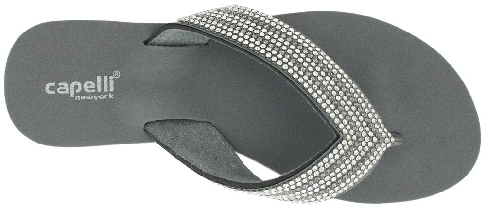 capelli-new-york-ladies-flip-flops-zehentrenner-grau-keil image 4