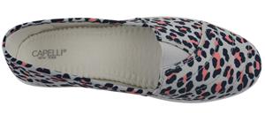 capelli-new-york-ladies-sneakers-slip-on-sneaker-stoff-bedruckt image 4