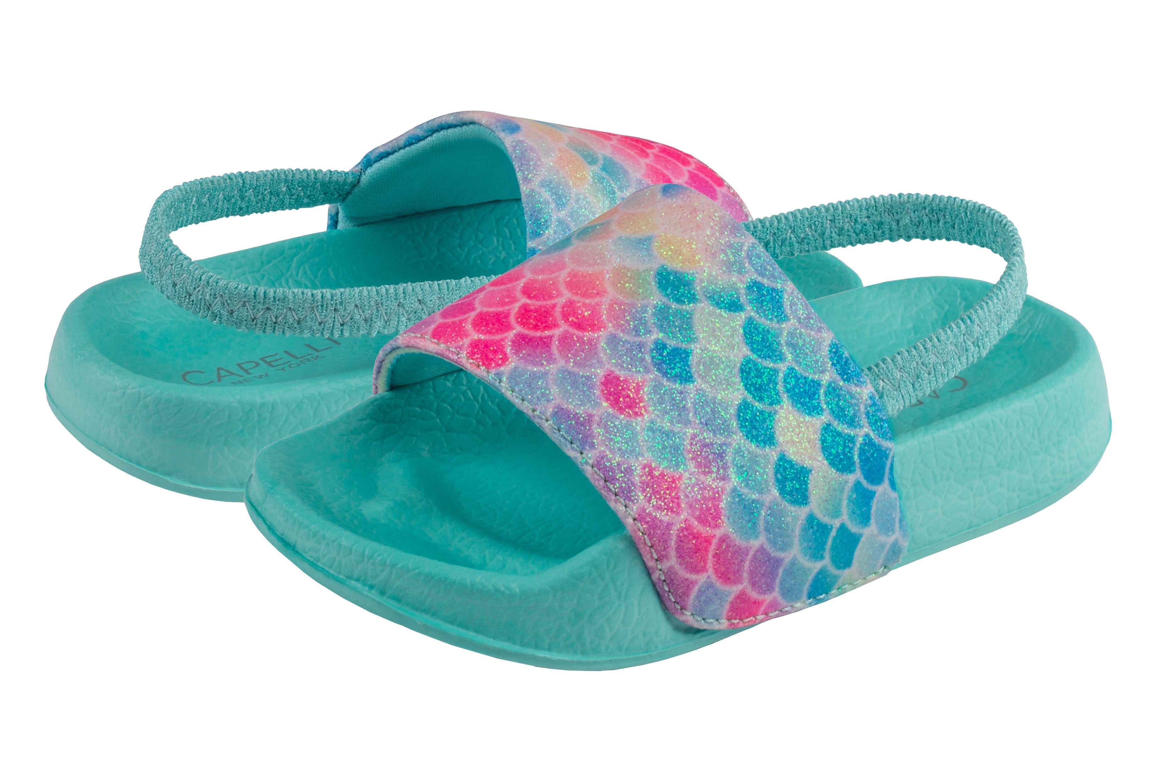 capelli-new-york-mermaid-slide-sandalen-glitzer-pastell image 4