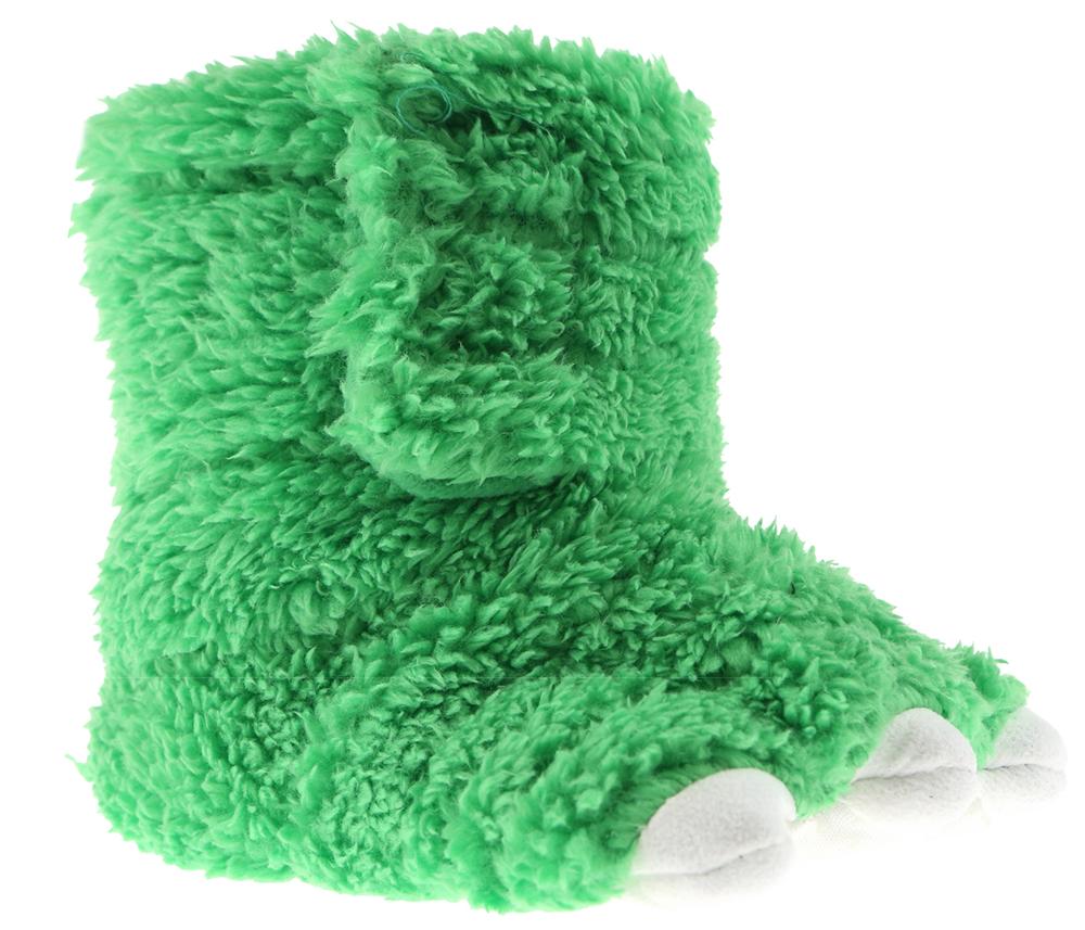 capelli-new-york-toddler-boys-hausschuh-gr-n-klett-pl-sch image 1