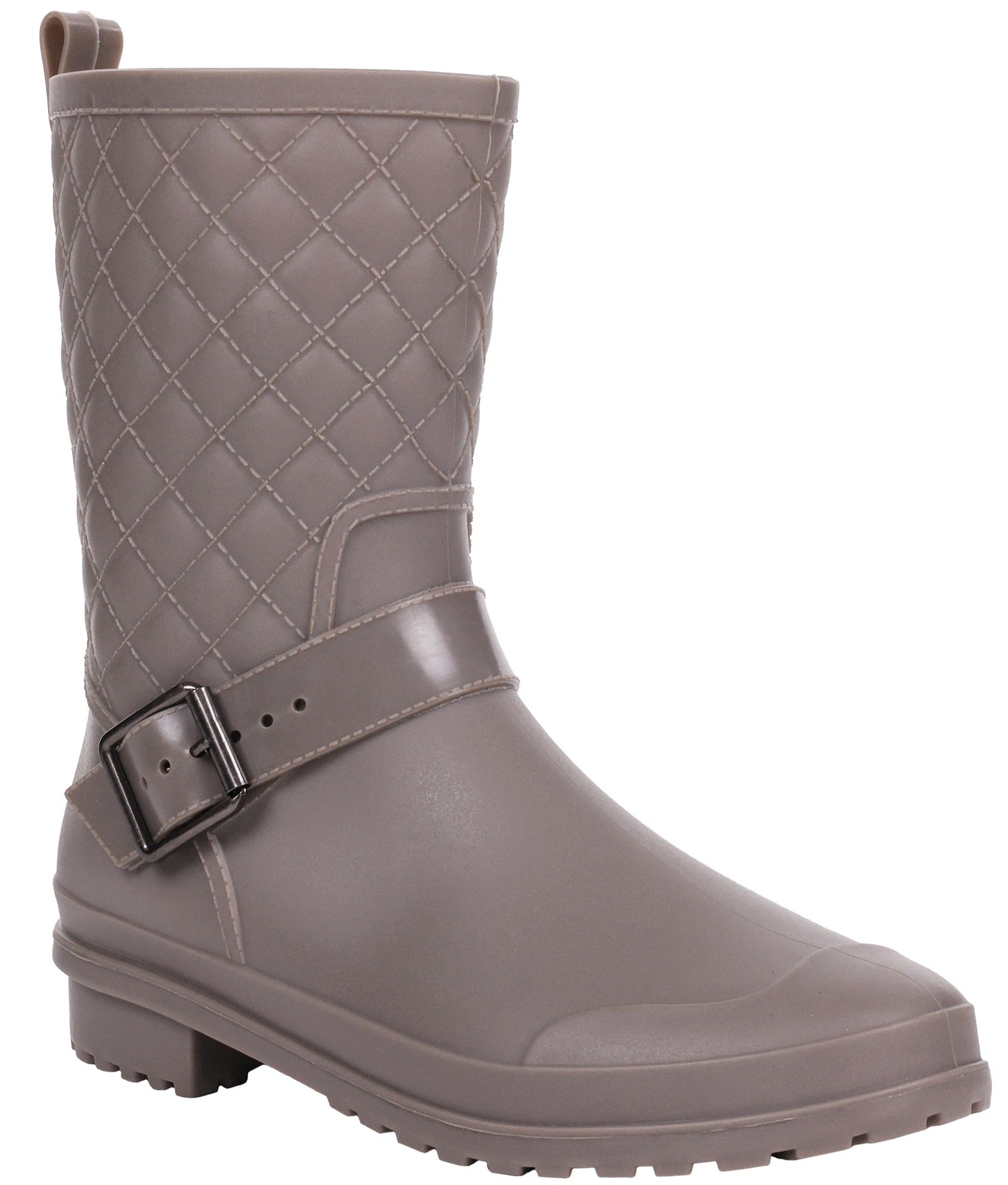 capelli-new-york-ladies-rain-boots-matte-taupe-regenstiefel-wadenhoch image 1