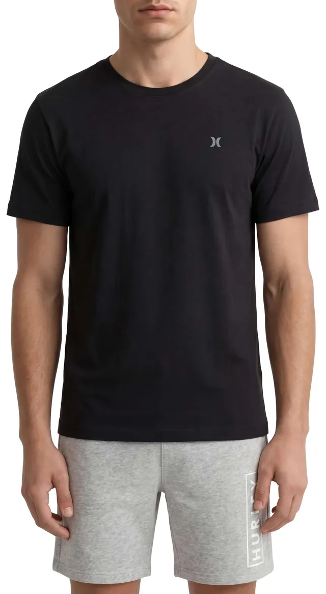 hurley-icon-ss-graphic-tee-t-shirt-herren-m-baumwolle image 1