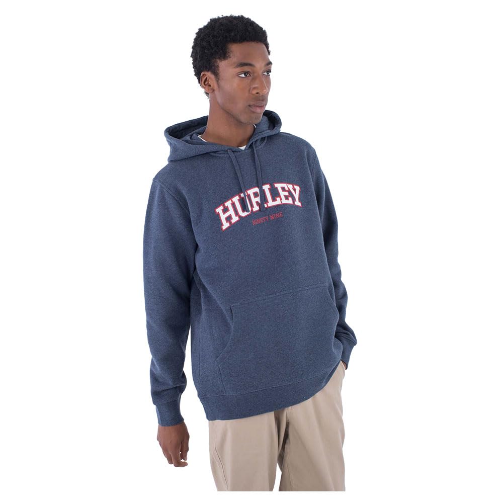 hurley-flow-pullover-kapuzenpullover-herren-indigo-fleece image 3