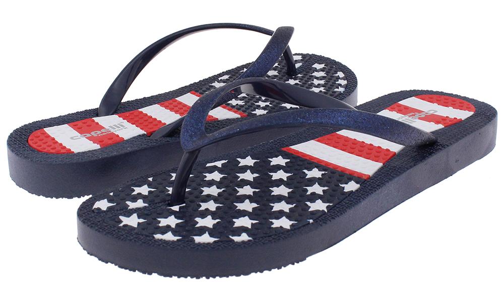 capelli-new-york-flip-flops-damen-usa-flagge-glitzer image 2