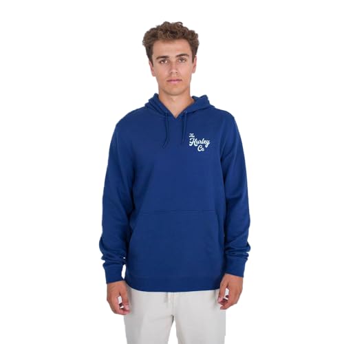 hurley-ukelele-fleece-hoodie-herren-l-blue-void image 8