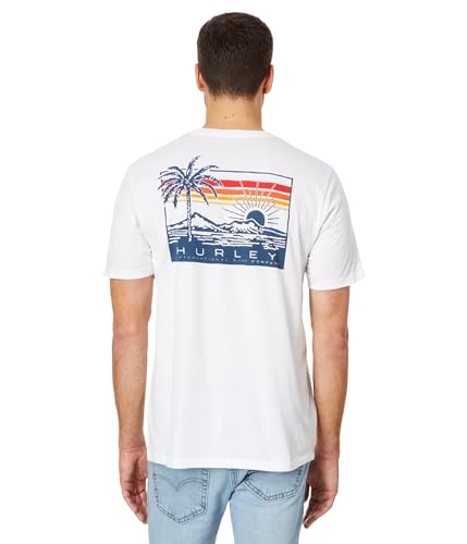hurley-everyday-throwback-t-shirt-herren-schwarz-jersey image 6