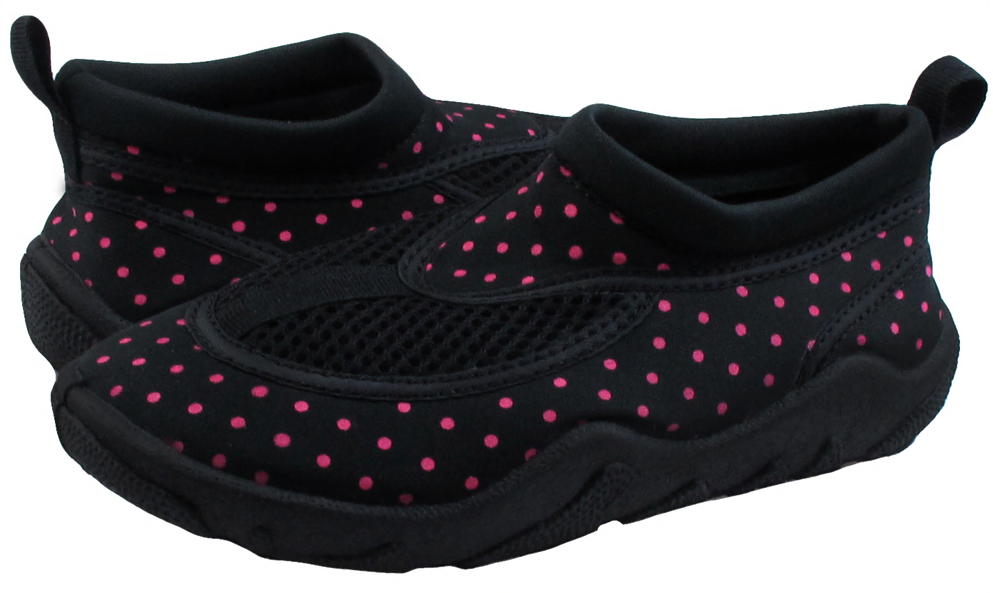 capelli-new-york-girls-aqua-shoes-badeschuhe-schwarz-pink-gr-10-11 image 2