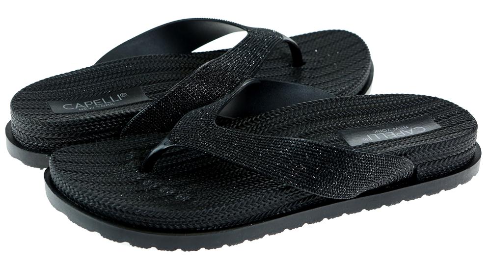 capelli-new-york-ladies-flip-flops-zehentrenner-schwarz-gr-7 image 2
