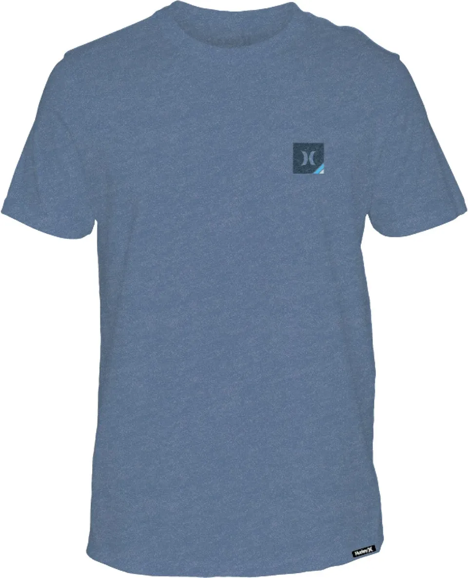 hurley-everyday-corner-t-shirt-herren-m-shoreline-baumwolle image 1