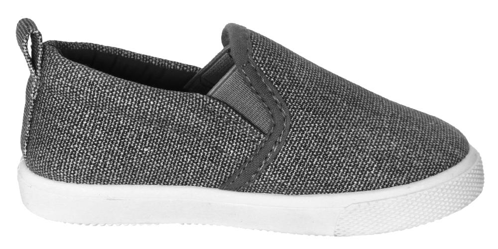 capelli-new-york-toddler-boys-slip-on-sneaker-grau-canvas image 3
