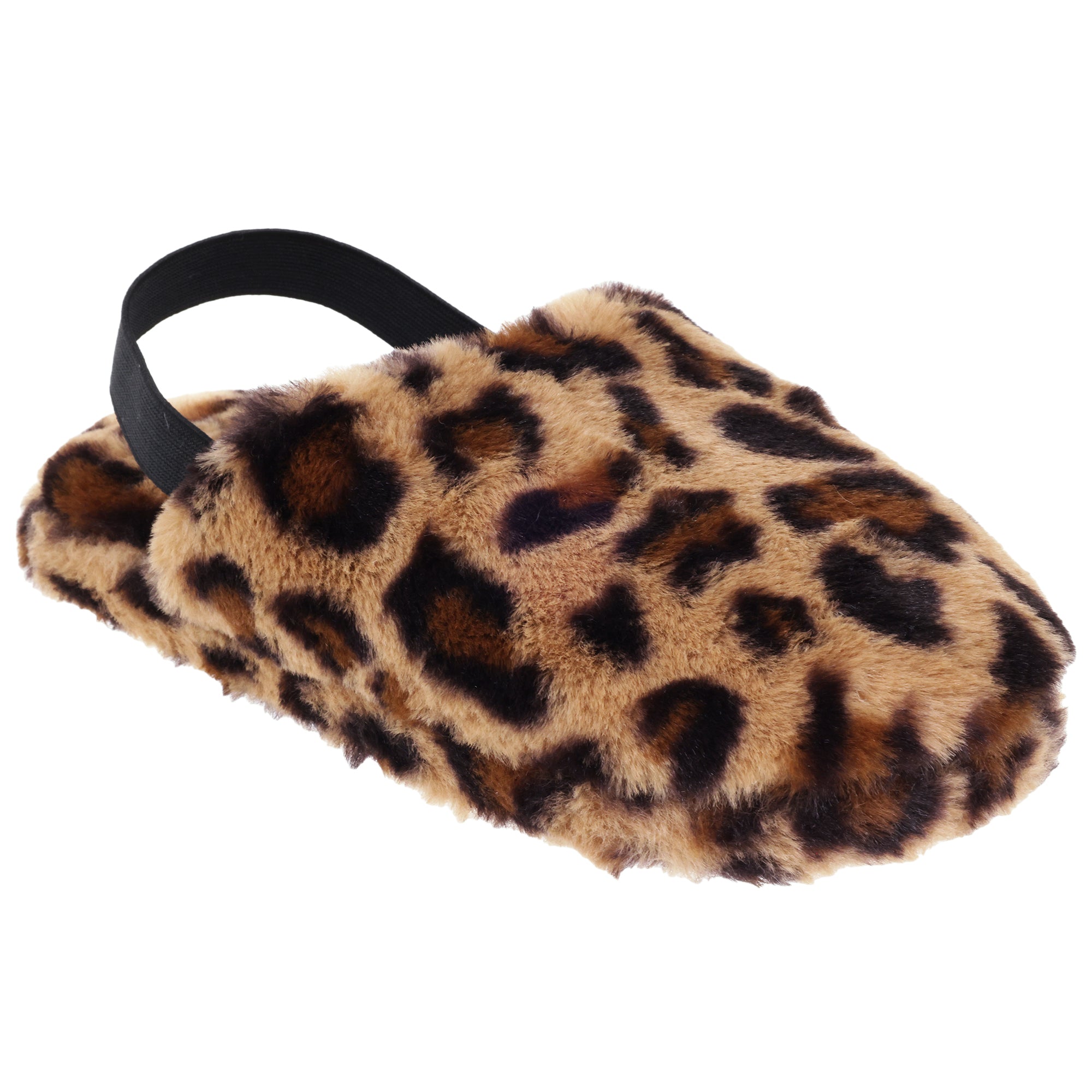 capelli-new-york-cheetah-hausschuhe-damen-kunstfell-leo-slide image 1
