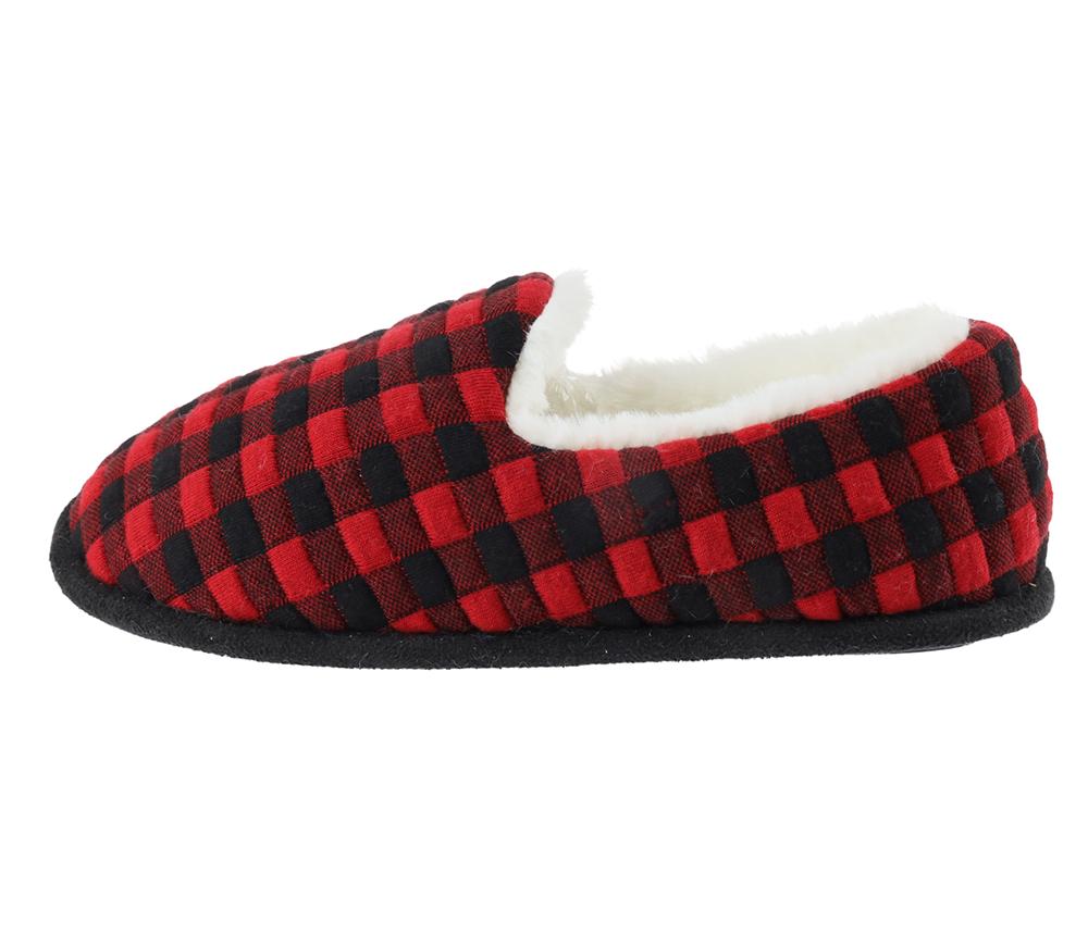 capelli-new-york-buffalo-plaid-scuff-hausschuhe-rot-gr-m image 8