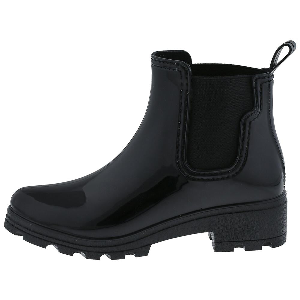 capelli-new-york-jodhpur-gummistiefel-damen-gl-nzend-schwarz image 3