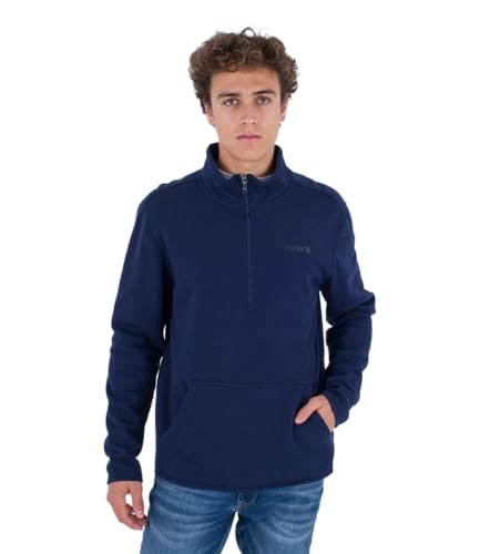 hurley-o-o-track-fleece-sweatshirt-m-schwarz image 4