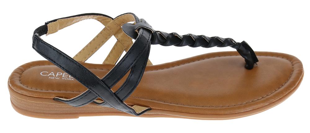 capelli-new-york-ladies-flip-flops-zehentrenner-8-kunstleder-geflochten image 2