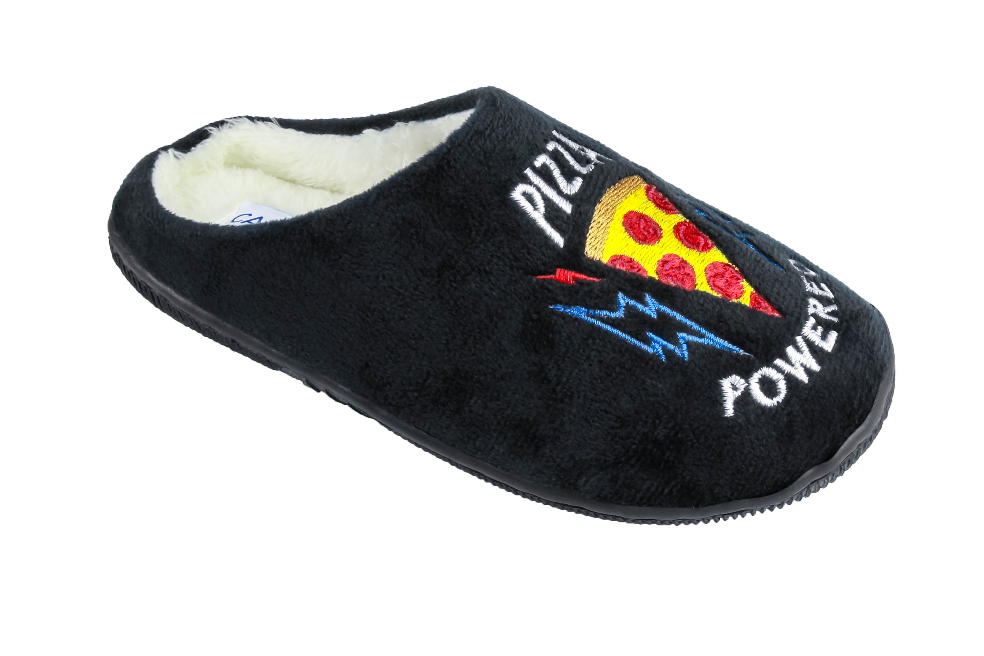 capelli-new-york-boys-pizza-hausschuhe-mit-augenmaske image 3