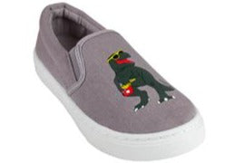 capelli-new-york-happy-dino-slip-on-sneaker-jungen-canvas image 1
