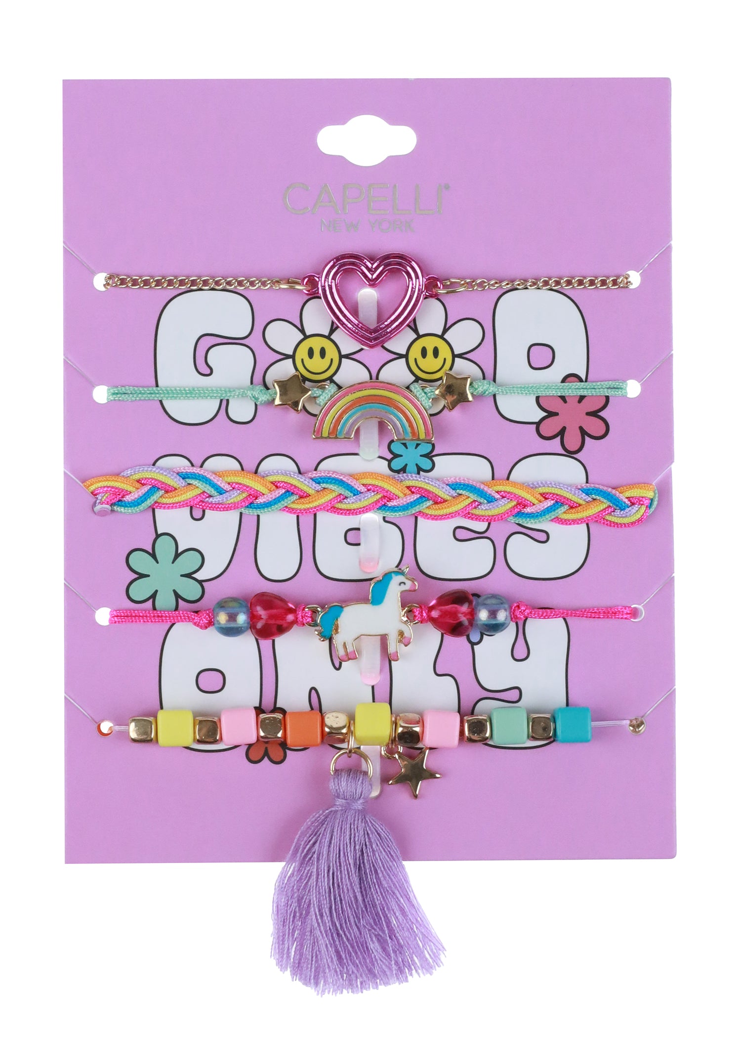 capelli-new-york-armb-nder-regenbogen-einhorn-5er-set image 1