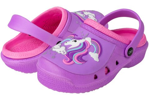 capelli-new-york-girls-clogs-two-tone-clogs-einhorn-f-r-sommer image 2