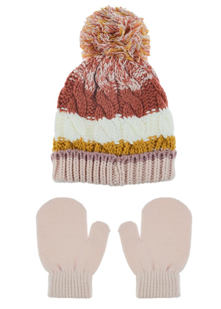 capelli-new-york-toddler-m-tze-strickm-tze-handschuhe-set image 1