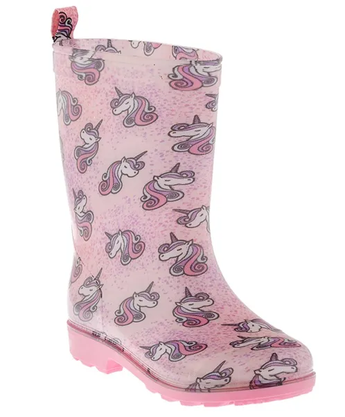 capelli-new-york-girls-rainboots-gummistiefel-m-dchen-1-einhorn image 1