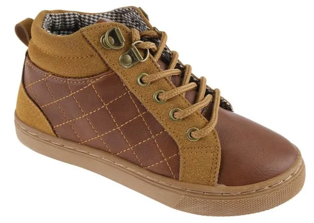 capelli-new-york-boys-sneakers-kunstleder-sneaker-klett-karo image 1