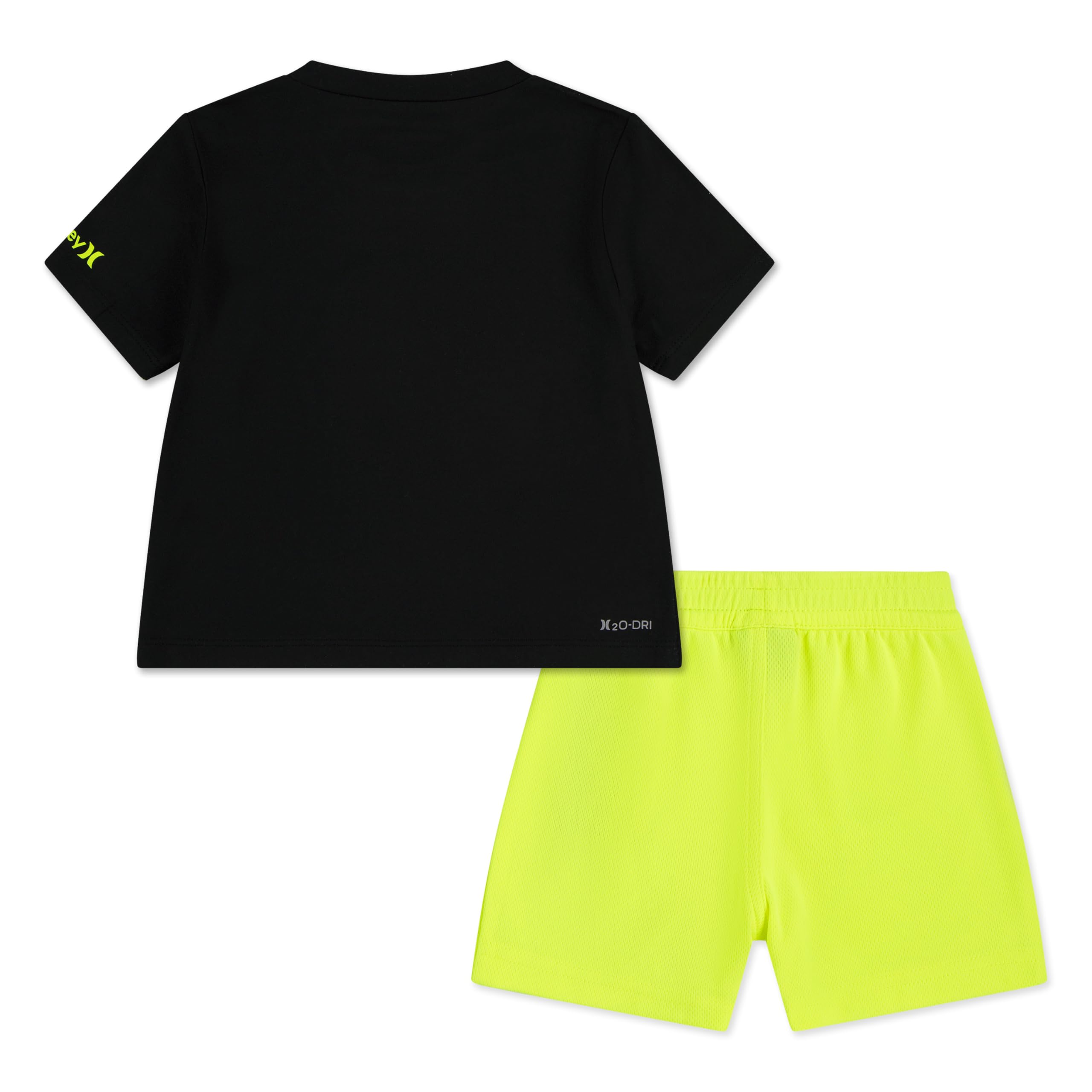 hurley-88793-baby-set-t-shirt-shorts-12-monate-mesh image 2