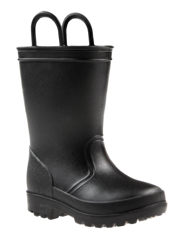 capelli-new-york-toddler-boys-matte-gummistiefel-schwarz image 1