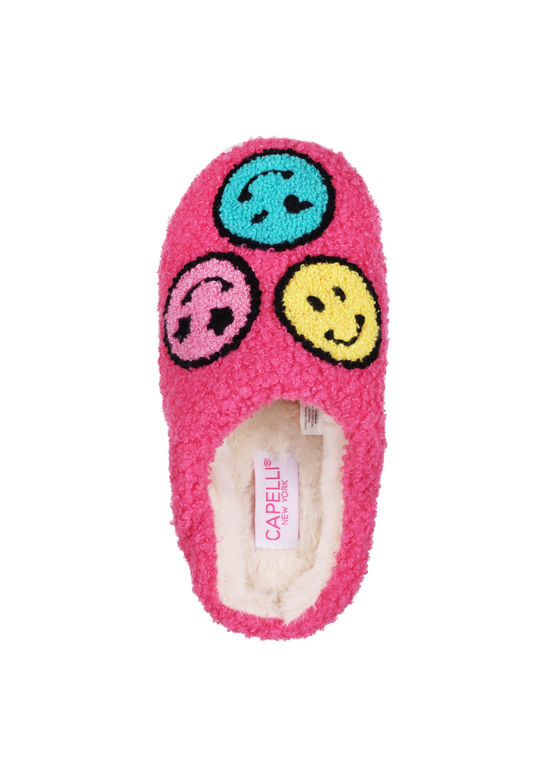 capelli-new-york-girls-hausschuhe-smiley-berber-s-xl image 2
