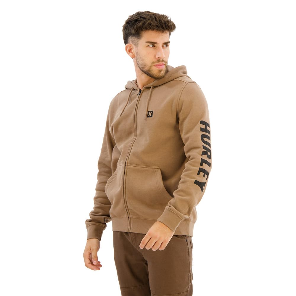 hurley-icon-boxed-fleece-zip-hoodie-herren-s-schwarz image 4