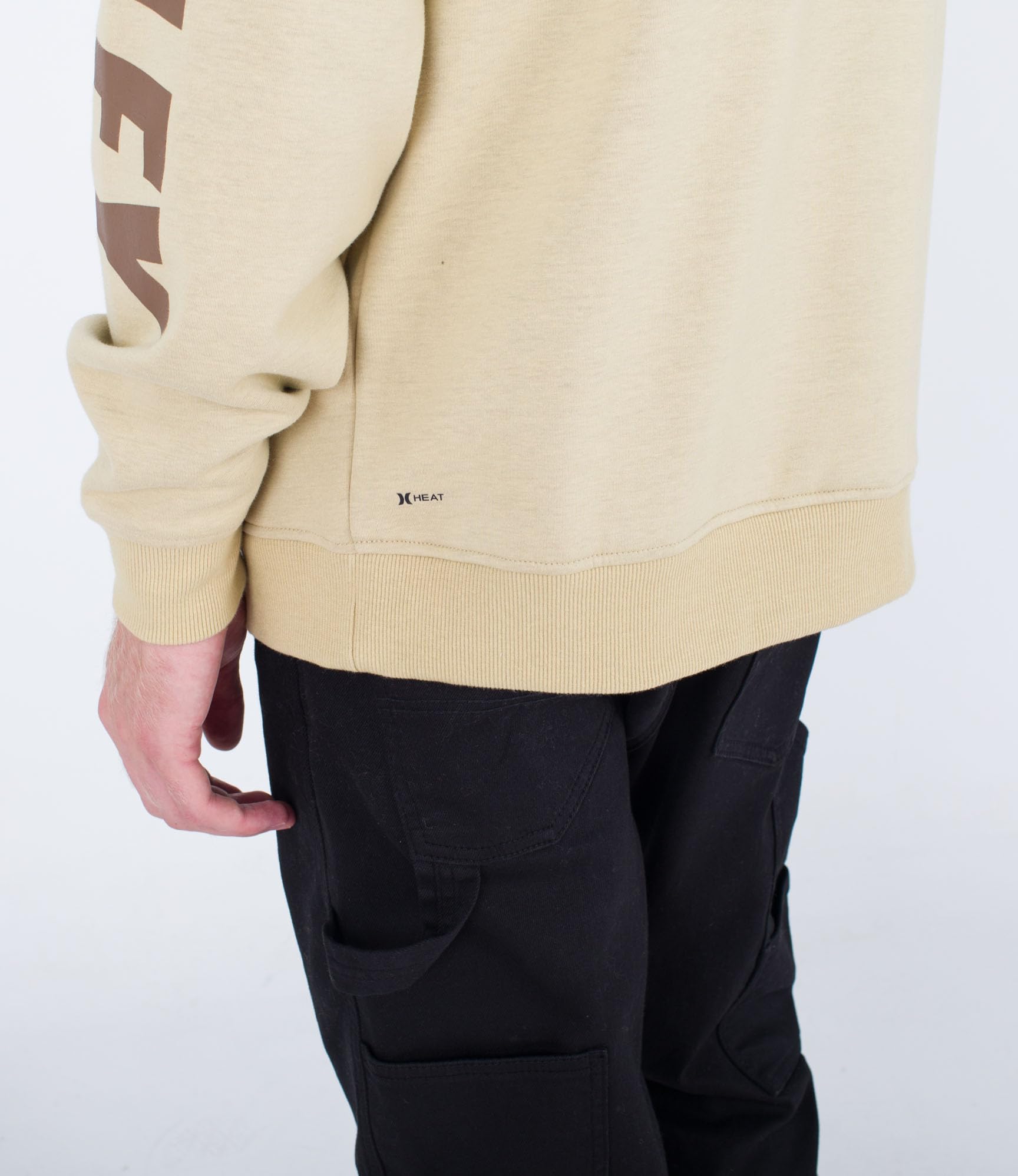 hurley-acadia-heat-fleece-hoodie-creme-xl image 5