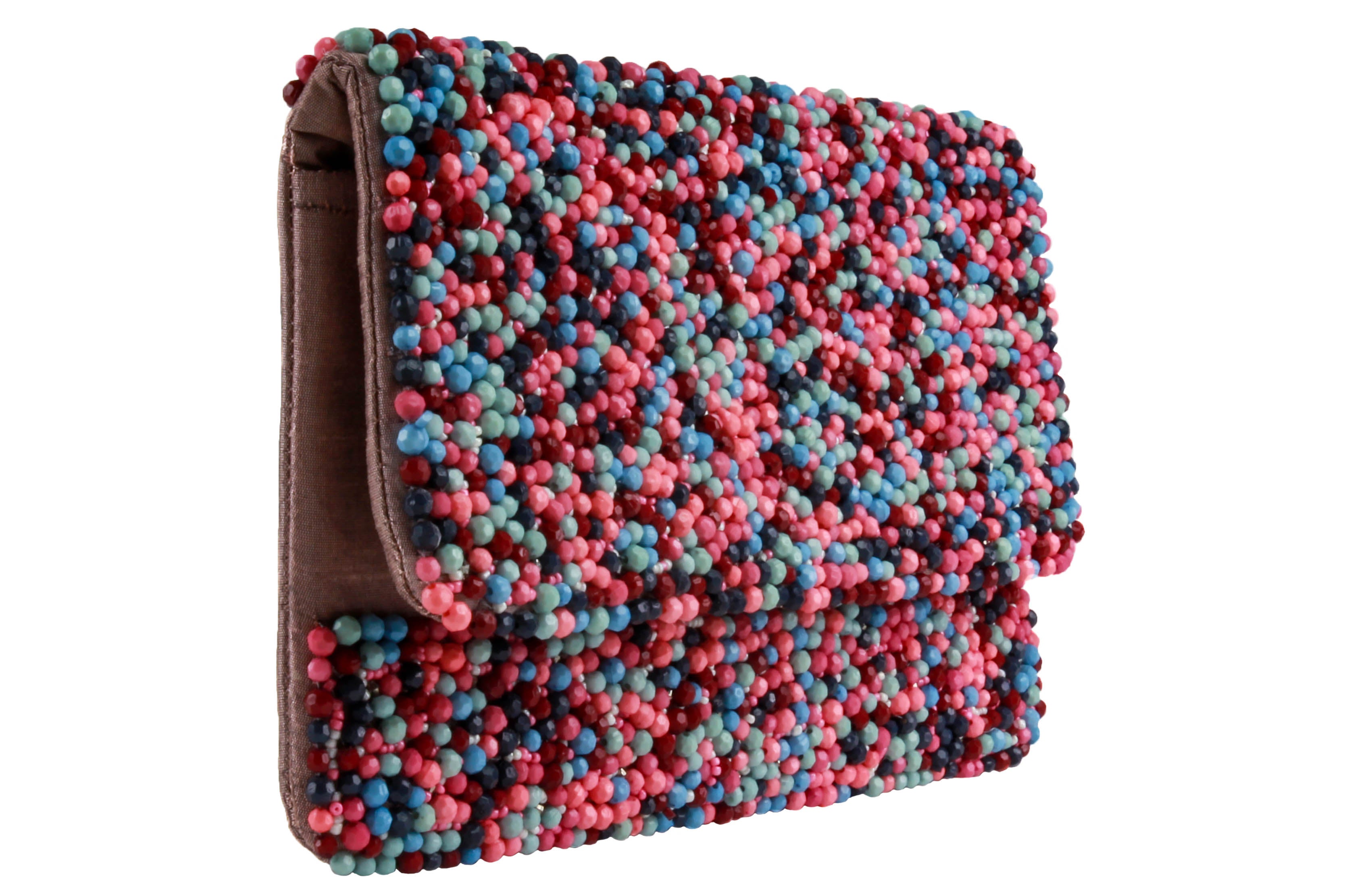 capelli-new-york-damen-clutch-perlen-mit-kette image 3