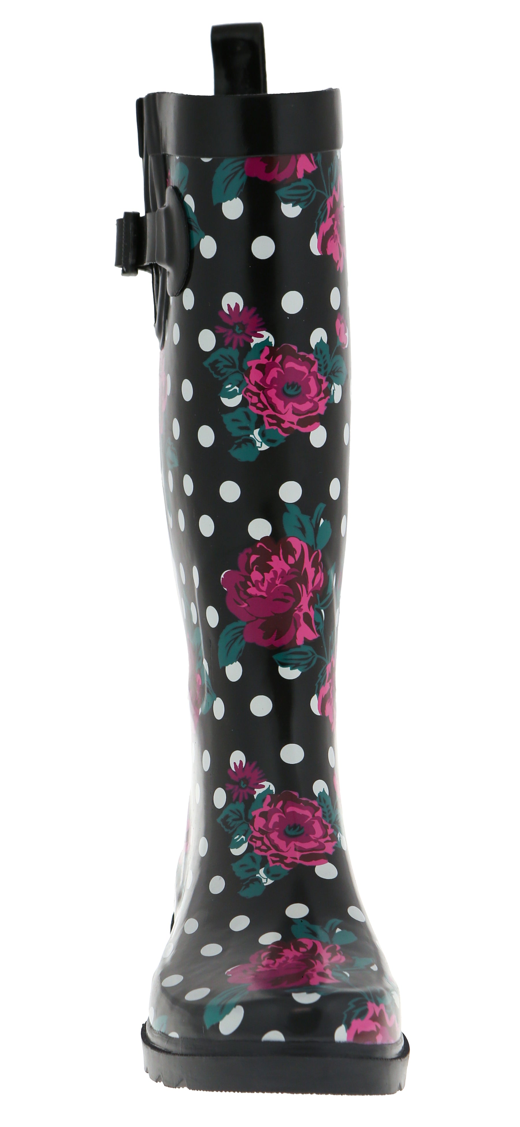 capelli-new-york-ladies-rain-boots-floral-dots-gummistiefel-gr-e-8-wasserdicht image 4