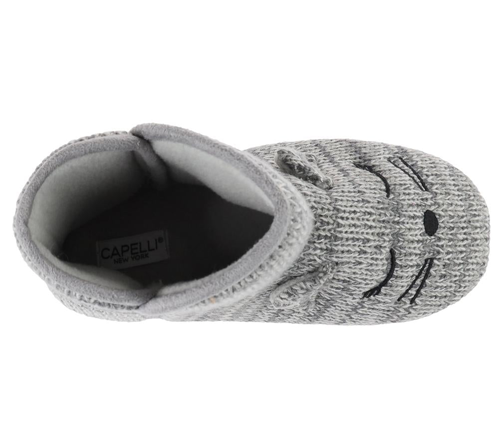 capelli-new-york-ladies-slippers-sleeping-mouse-boot-hausschuhe-grau image 5